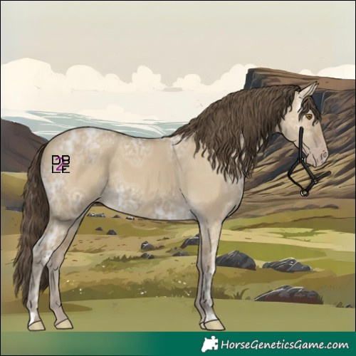 Horse Color:Classic Cream Champagne Ice Dun 