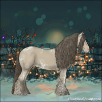 Horse Color:Classic Cream Champagne Ice 