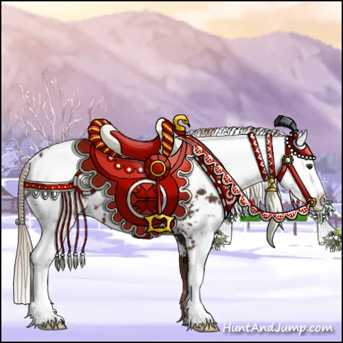 Horse Color:Liver Chestnut Sabino Blanket