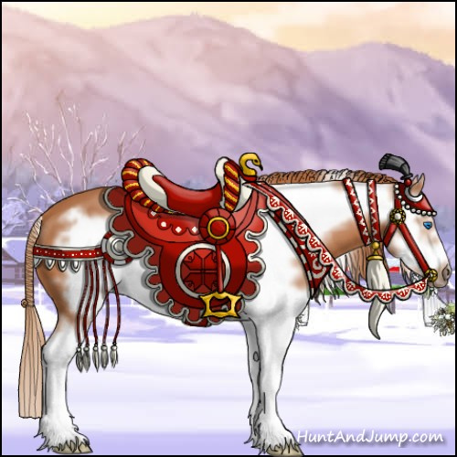 Horse Color:Chestnut Splash Frame 