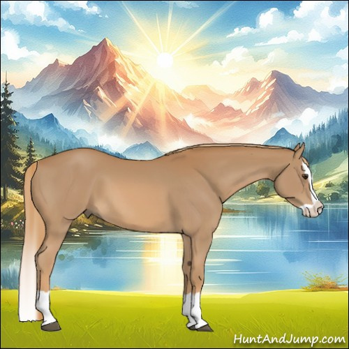 Horse Color:Chestnut Splash 