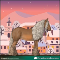 Horse Color:Chocolate Palomino 