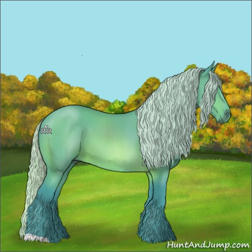 Horse Color:Watercolor Silver Brown 