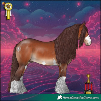 Horse Color:Chocolate Brown 