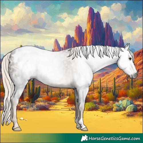 Horse Color:Gray Chocolate Palomino Appaloosa 