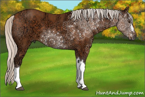 Horse Color:Silver Buckskin Ice 