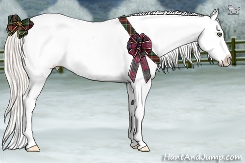 Horse Color:Silver Amber Champagne Snowcap 