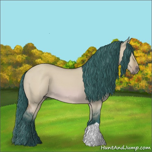 Horse Color:Watercolor Bay Dun 
