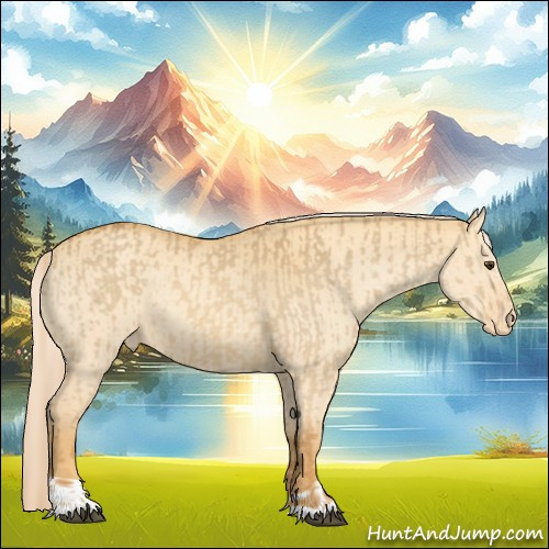 Horse Color:Palomino Dun Appaloosa  and Gold Cream Champagne Dun Appaloosa 