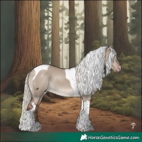 Horse Color:Liver Red Dun Mushroom Tobiano 