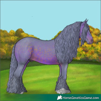 Horse Color:Watercolor Brown 