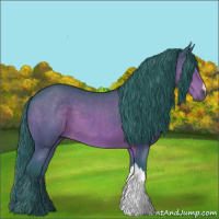 Horse Color:Watercolor Brown 