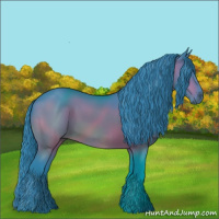 Horse Color:Watercolor Brown 