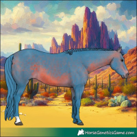 Horse Color:Watercolor Bay 