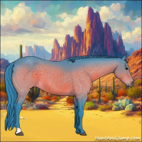 Horse Color:Watercolor Bay 