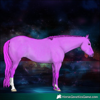 Horse Color:Watercolor Liver Red Dun 