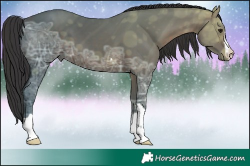 Horse Color:Brown Ice 