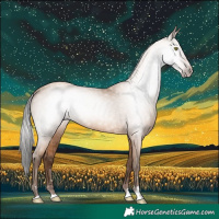 Horse Color:Gray Amber Champagne