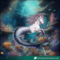 Horse Color:Watercolor Liver Red Dun Ice Pearl