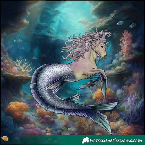 Horse Color:Watercolor Silver Grullo 