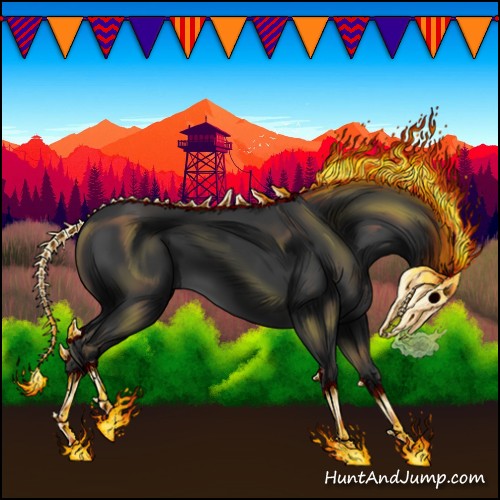 Horse Color:Black 