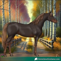 Horse Color:Liver Chestnut 