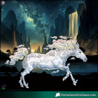 Horse Color:Gray Painted Red Dun