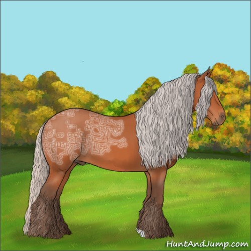 Horse Color:Silver Bay Ice 