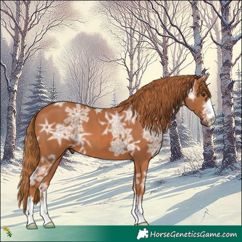 Horse Color:Chestnut Ice 
