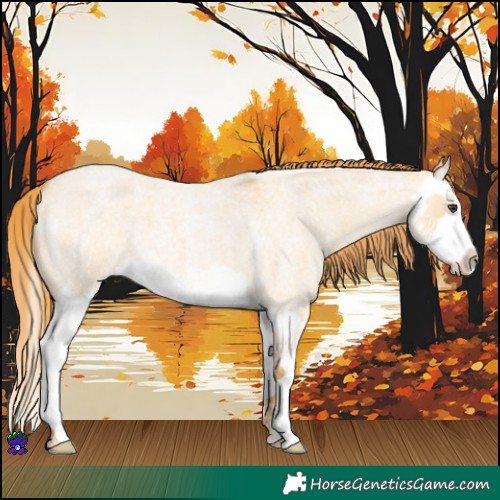 Horse Color:Red Dun Roan Splash 