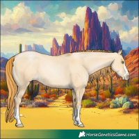 Horse Color:Red Dun Pearl 