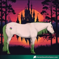 Horse Color:Watercolor Buckskin Dun 