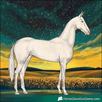 Horse Color:Cremello 
