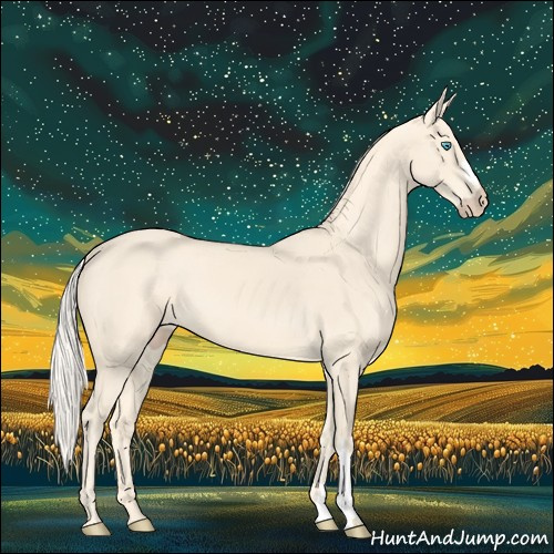 Horse Color:Cremello 