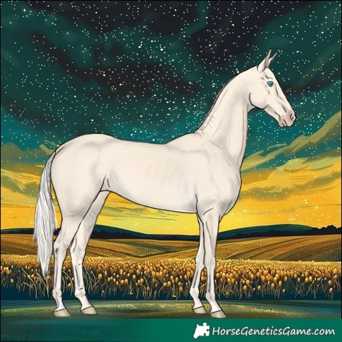 Horse Color:Cremello