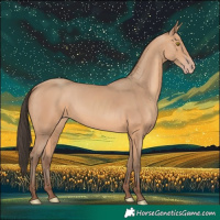 Horse Color:Amber Champagne 