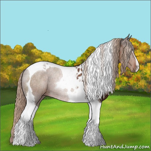 Horse Color:Liver Chestnut Tobiano 