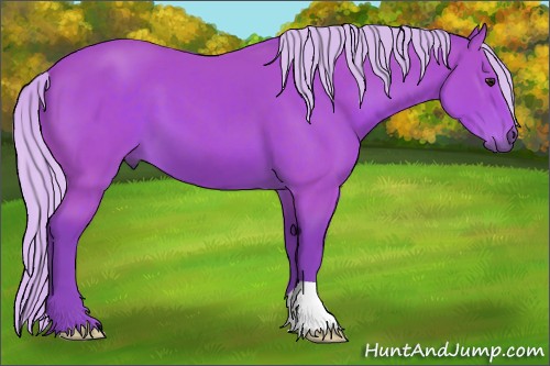 Horse Color:Watercolor Silver Bay 