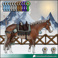 Horse Color:Silver Brown 