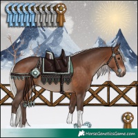 Horse Color:Silver Brown 