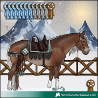 Horse Color:Silver Brown 
