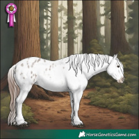 Horse Color:White Spotted Brown Roan Dun Blanket 