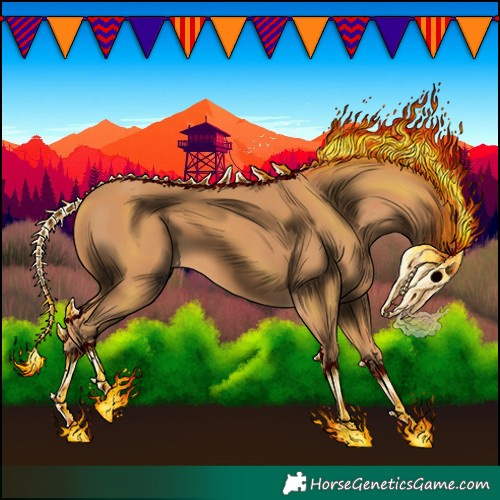 Horse Color:Chestnut 