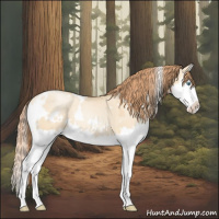 Horse Color:White Spotted Classic Champagne Pearl Dun Splash 