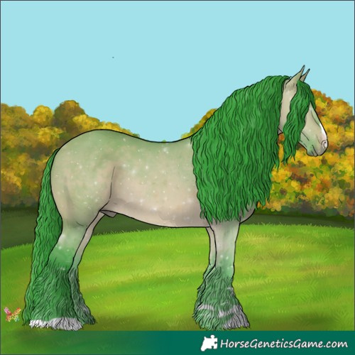 Horse Color:Watercolor Brown Dun 