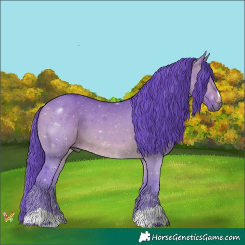 Horse Color:Watercolor Brown Dun 