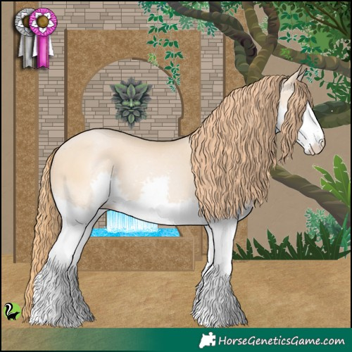 Horse Color:Buckskin Pearl Splash 