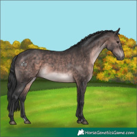 Horse Color:Platinum Brown 