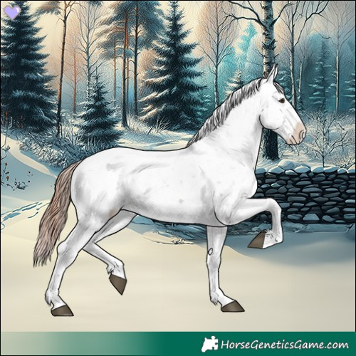 Horse Color:Liver Chestnut Sabino Appaloosa