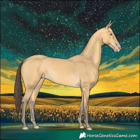 Horse Color:Amber Cream Champagne